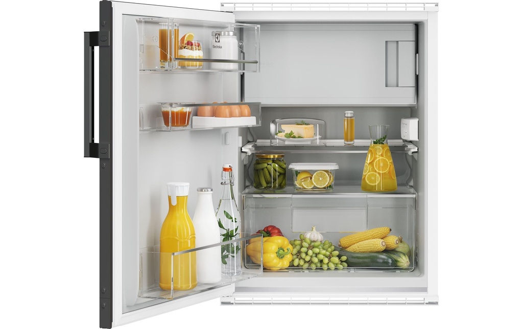 Electrolux Réfrigérateur encastré EK136SLSW Noir, Changeable, Gauche