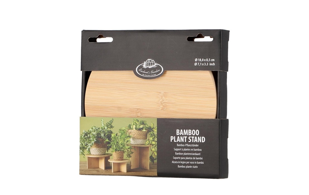 Esschert Design Supports pour plantes S Ø 18 cm, Nature