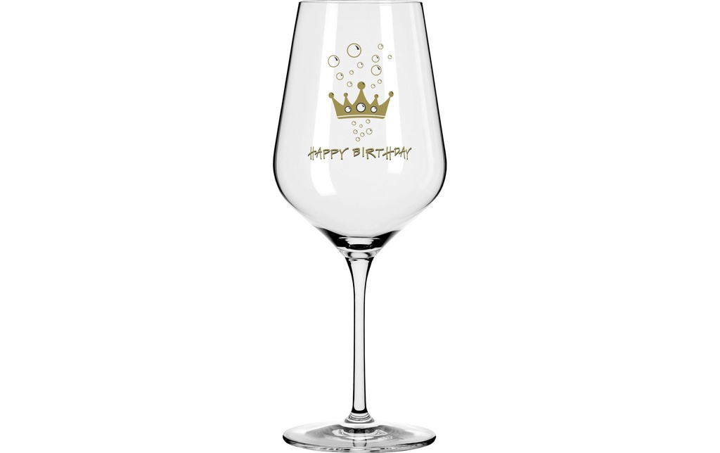 Wate Verre à vin Happy Birthday