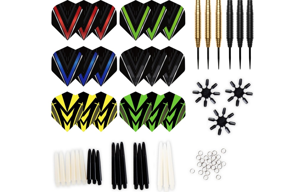 KOOR Accessoires pour fléchettes, 90 pièces
