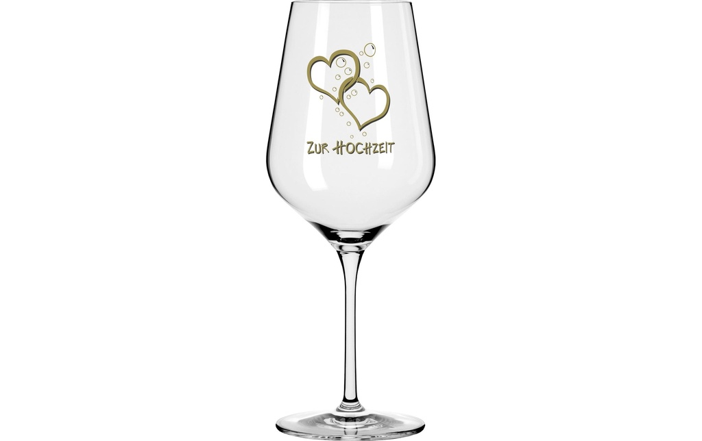 Wate Verre à vin de mariage