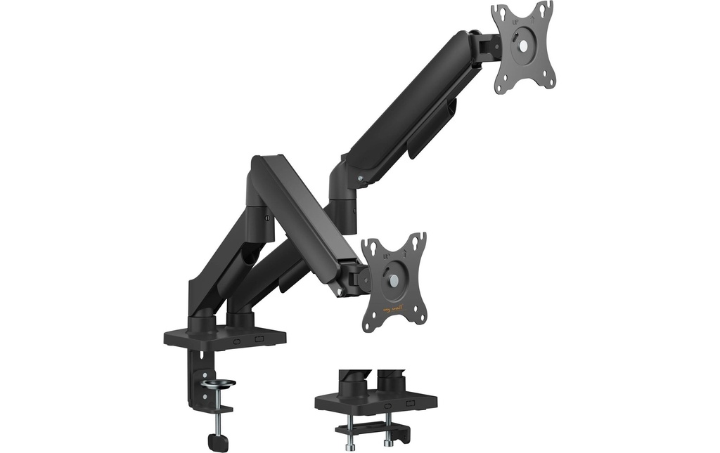 My Wall Supports de table HEG10L Ligne économique jusqu’à 9 kg – Noir