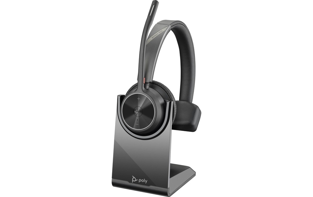 HP Casque avec micro Poly Voyager 4310 MS Mono USB-A, avec station de charge