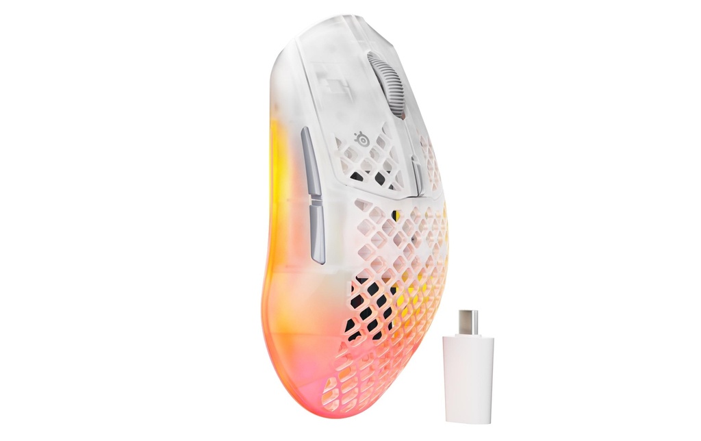 SteelSeries Souris de gaming Aerox 3 WL Gen 2 - Ghost