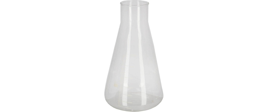 Esschert Design Fioles erlenmeyer XXL verre 3.5 l 18.5 cm 31.7 cm