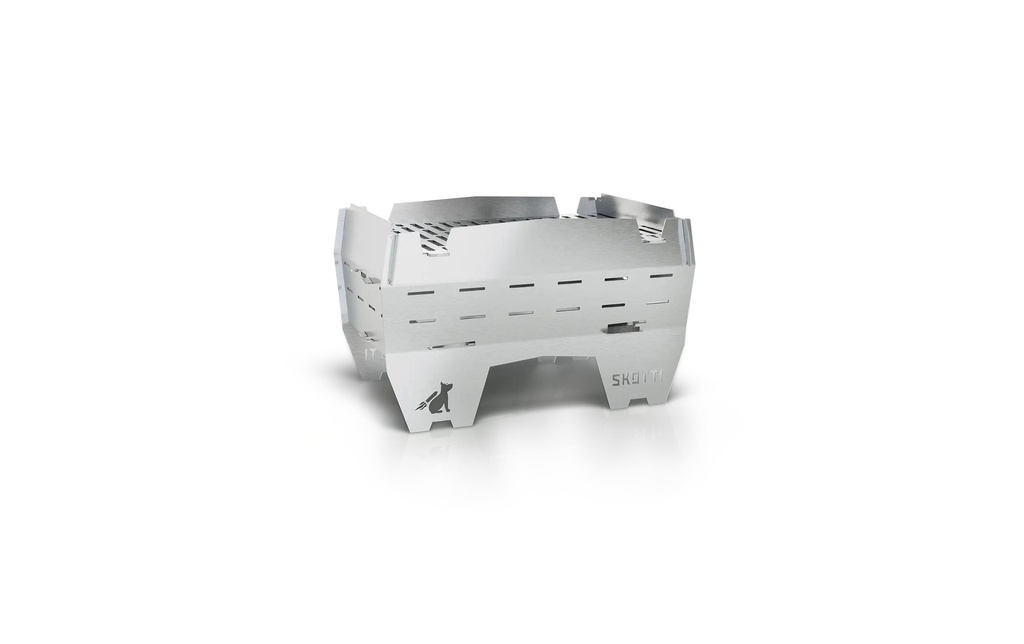 Skotti Barbecue pour camping Mini, Acier inoxydable