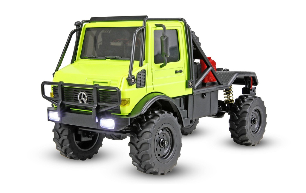 Amewi Scale Crawler Mercedes-Benz Unimog U4000, 1:18, RTR, vert