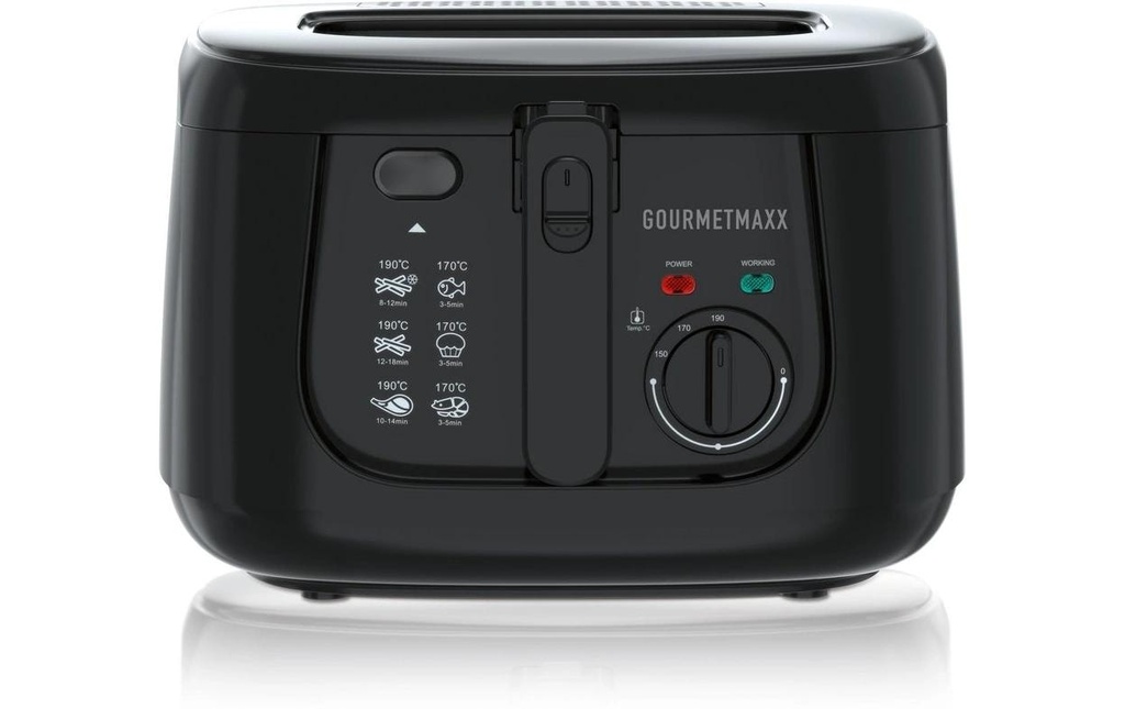 GOURMETmaxx Friteuse à air chaud 2.5 l