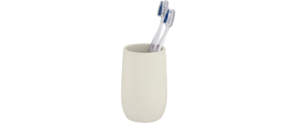 Wenko Gobelet pour brosse à dents Fablo Cream
