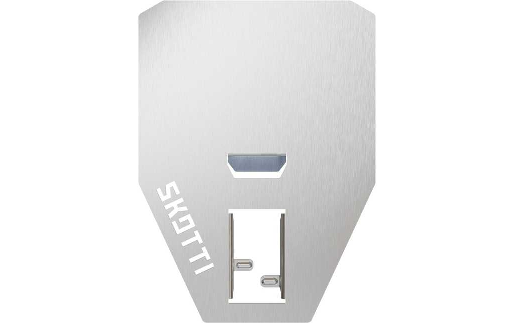 Skotti Tournebroche pour barbecue Flip Gris