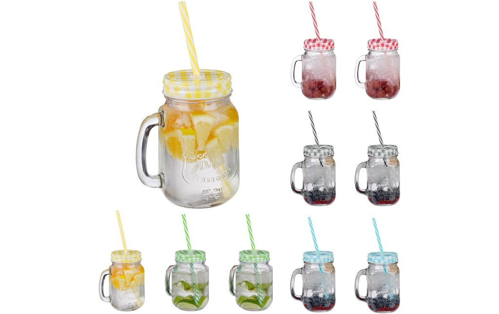 relaxdays Gobelet 500 ml, 10 pièces