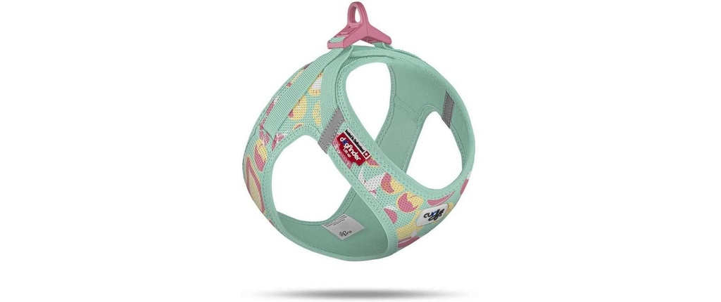 curli Harnais Gilet Air-Mesh LE26 M Juicy Fruits Turquoise