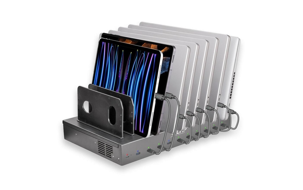 LMP Station de recharge LMP SmartCharge 10-500 HKC avec 10 câbles de recharge USB-C