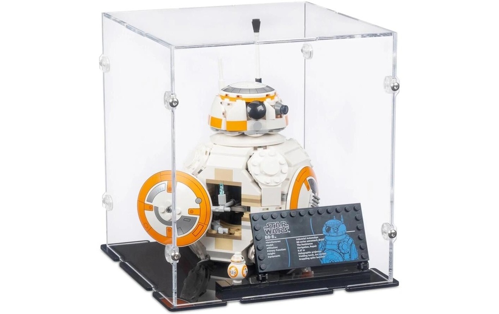 iDisplayit Présentoir en acrylique pour LEGO 75452 Star Wars BB-8
