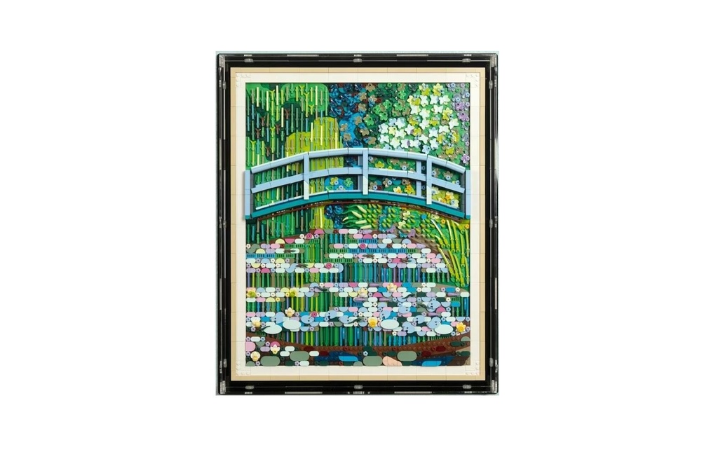 iDisplayit Présentoir mural en acrylique pour LEGO 31220 Claude Monet