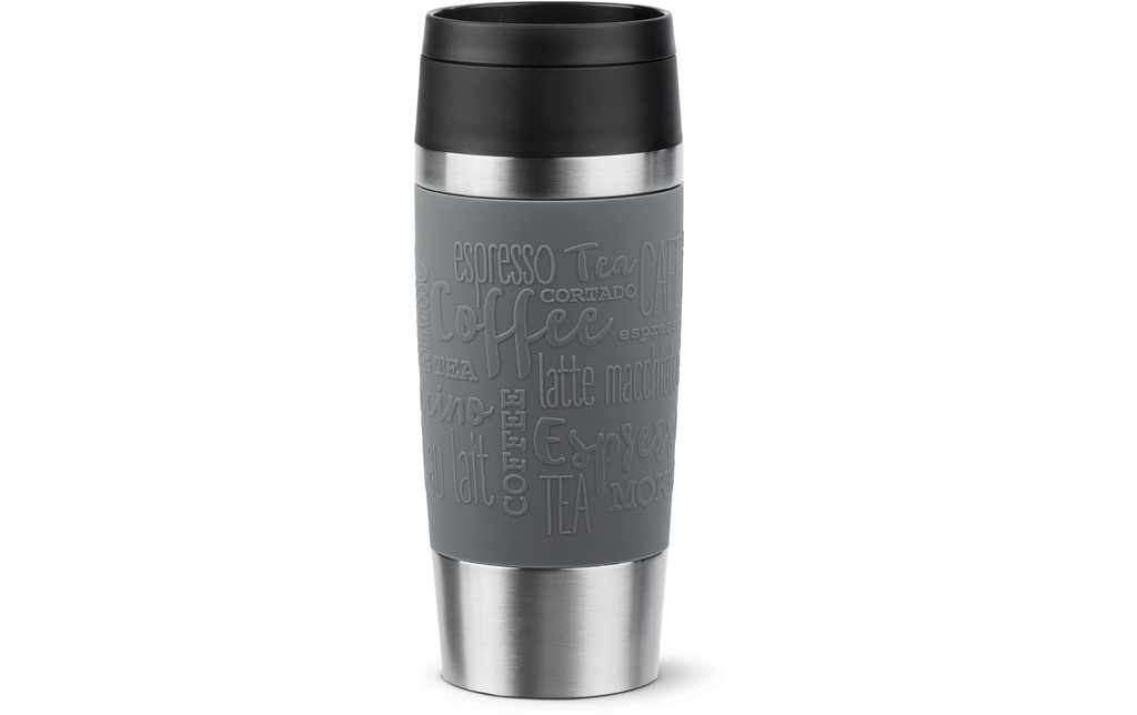 Emsa Gobelet isotherme Travel Mug Classic 360 ml, Gris