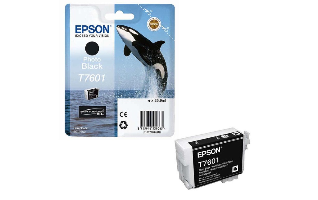 EPSON Epson cartouche T7601 ph.BK