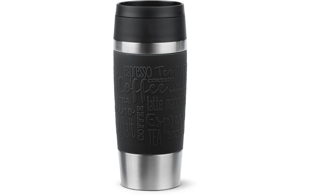 Emsa Gobelet isotherme Travel Mug Classic 360 ml, Noir