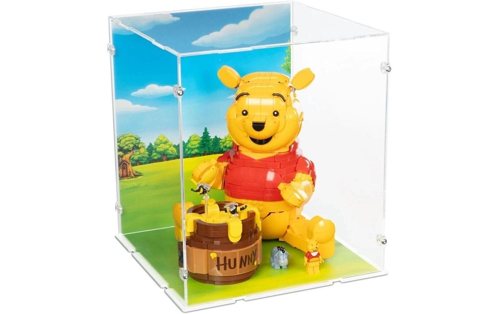 iDisplayit Présentoir en acrylique pour LEGO 43300 Winnie l'ourson