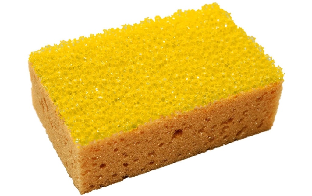 TopLine Éponge combinée pour insectes Mousse dure / souple, 14 × 10 × 5 cm
