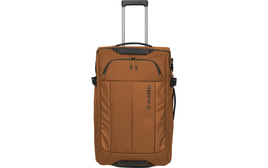 travelite BRIIZE Sac de voyage à roulettes M 66 l Jaune