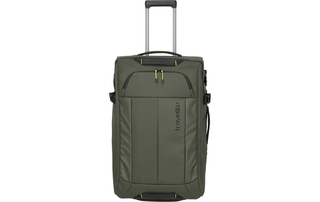 travelite BRIIZE Sac de voyage à roulettes M 66 l Kaki