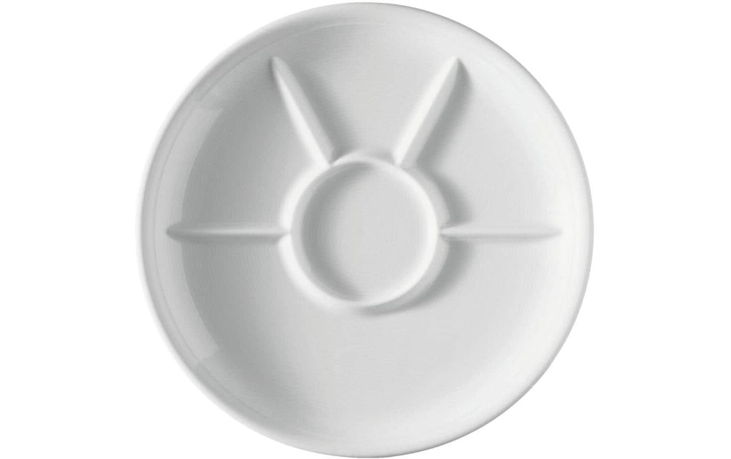 THOMAS Assiette à fondue Trend Weiss