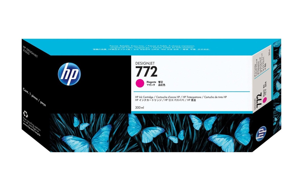 HP HP cart.d'encre 772 magenta