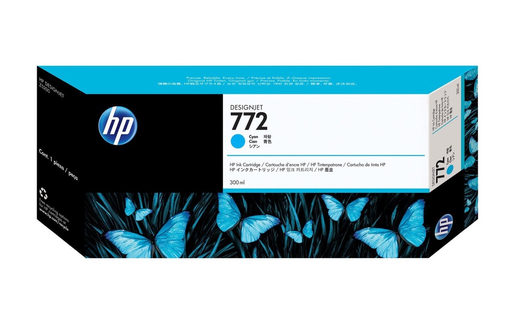 HP HP cartouche d'encre 772 cyan
