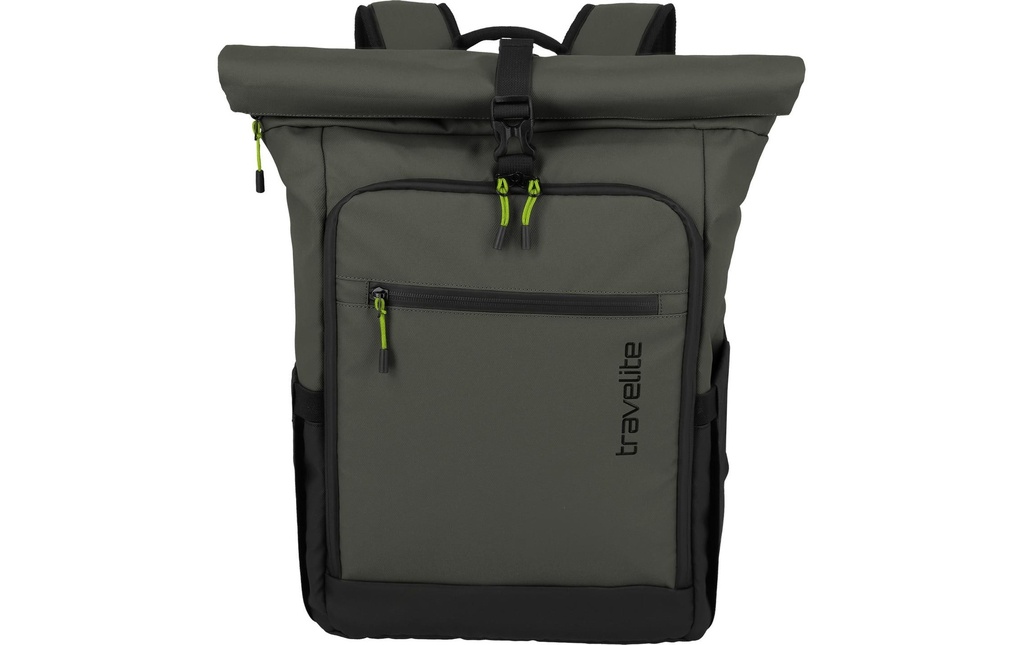 travelite BRIIZE Sac à dos Rollup M 30 l Kaki