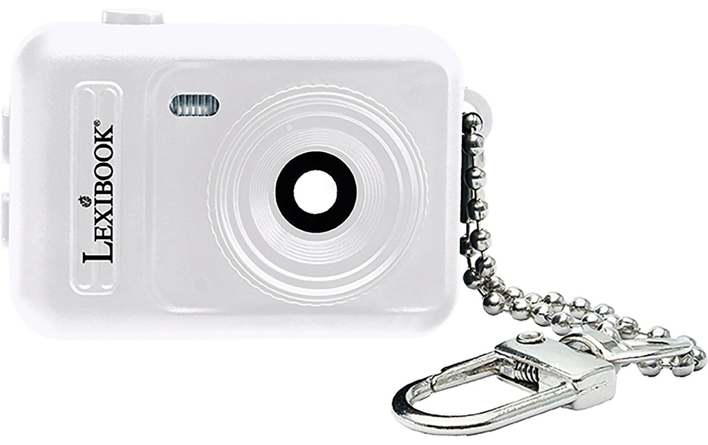 Lexibook Mini porte-clés caméra Blanc