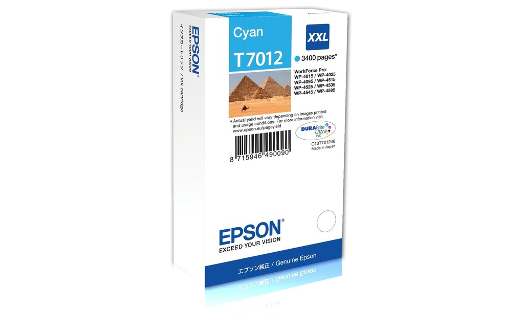 EPSON Espson cart.encr.T70124 XXL cy