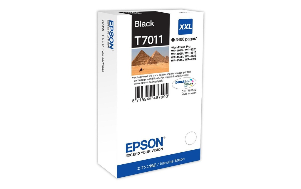 EPSON Epson cart.encre T70114 XXl bk