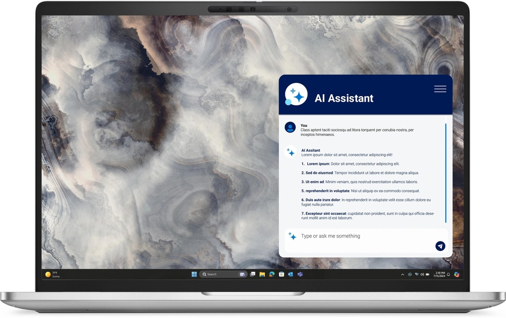 Dell Ordinateur portable Pro 16 Plus PB16250 Copilot+ PC