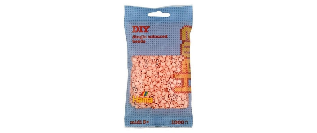 Hama Perles à repasser Midi Pêche claire, 1000 pièces
