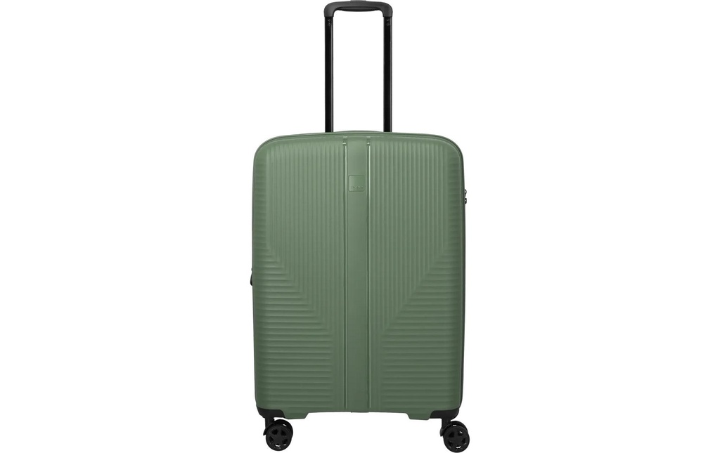 travelite AIR STRIPE Trolley M extensible 86 l Vert