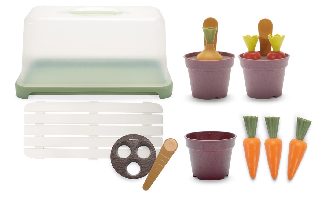 dantoy Set de mini-serres Green Garden