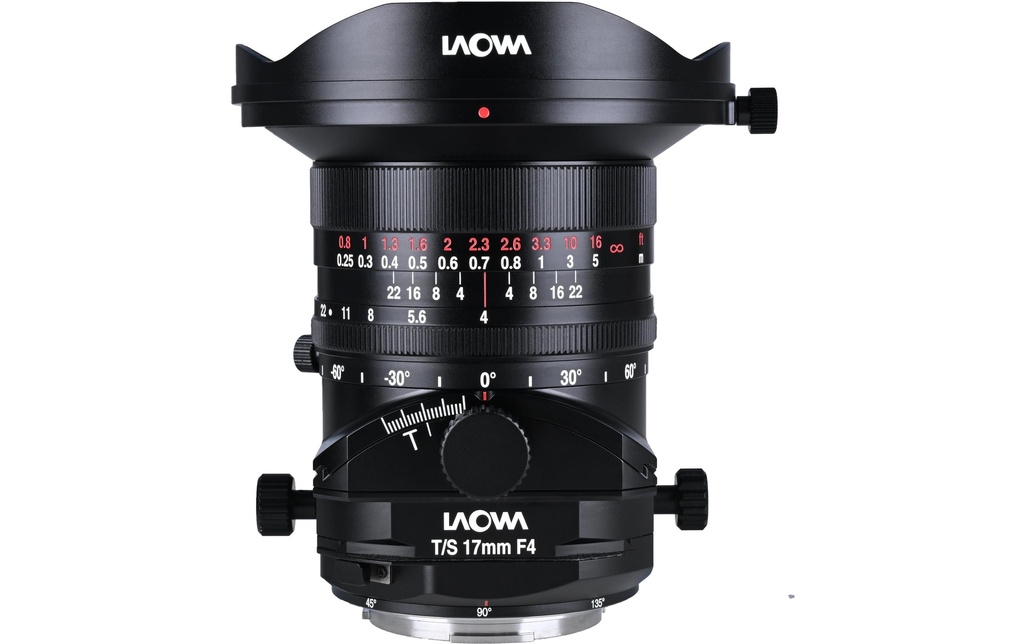 Laowa Longueur focale fixe 17mm F/4 Zero-D Tilt-Shift - Sony E-Mount