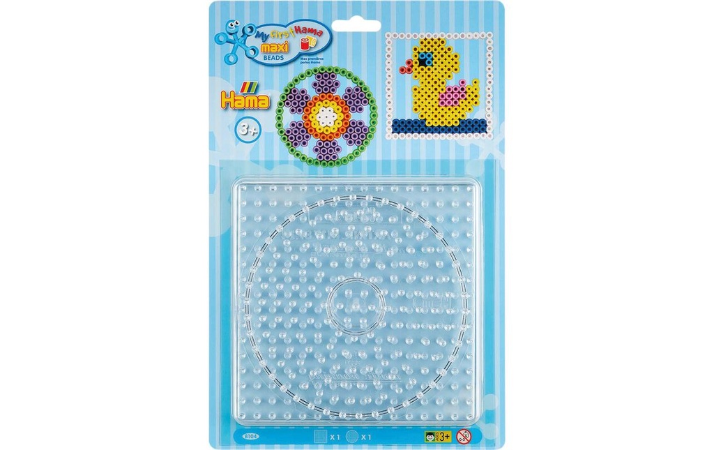 Hama Plaques pour perles à repasser Maxi Transparent