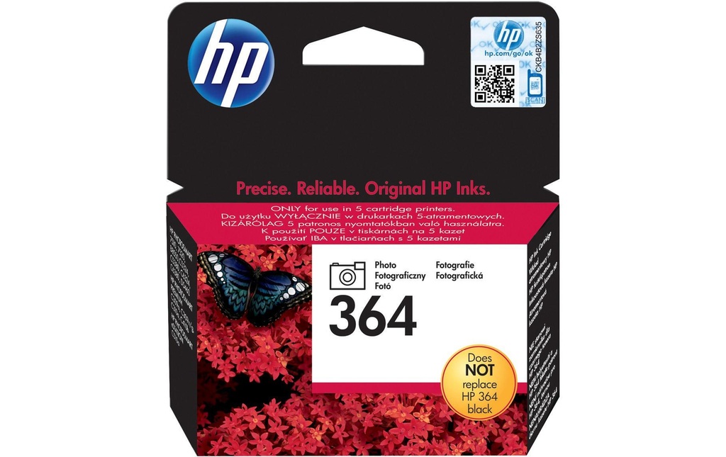 HP HP cart.d'encre 364 ph black