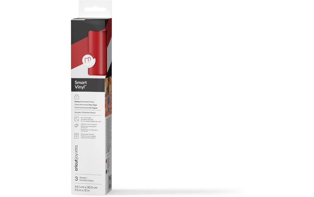 Cricut Film de vinyle Joy Xtra Smart permanent 3 pièces, Elegance