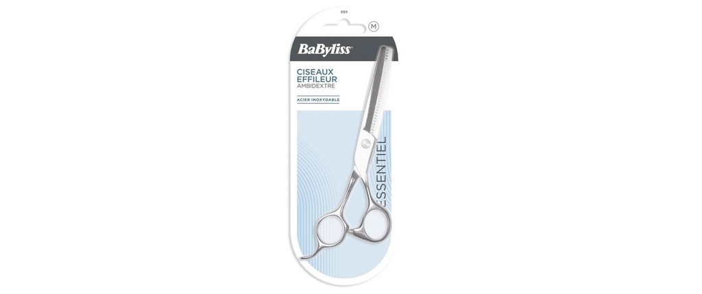 Babyliss Ciseaux à effiler Ciseaux à effiler en acier inoxydable à deux mains