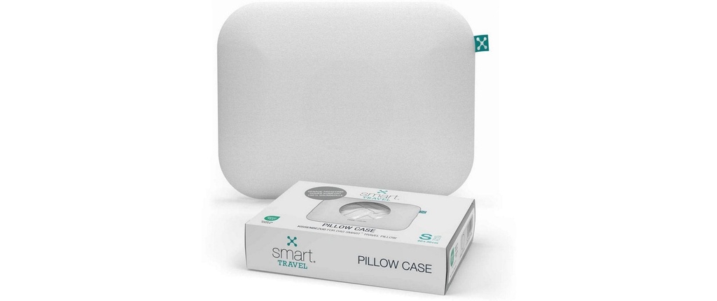Smartsleep Taie d’oreiller Travel 30 x 40 cm, Blanc