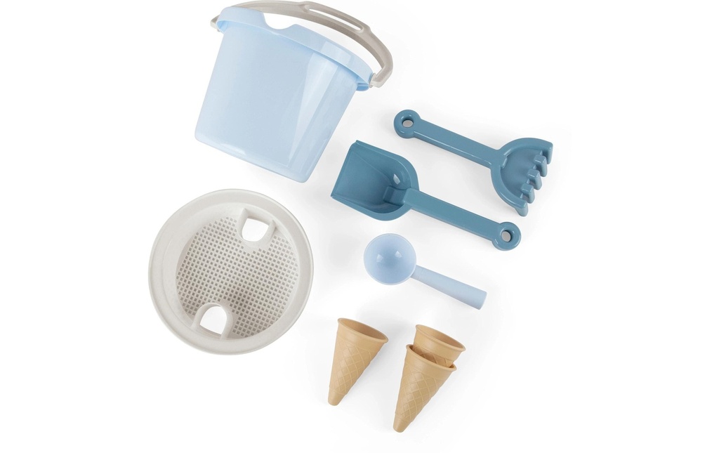 dantoy Set seau et glace Thorbjorn 8 Pièce/s, Bleu