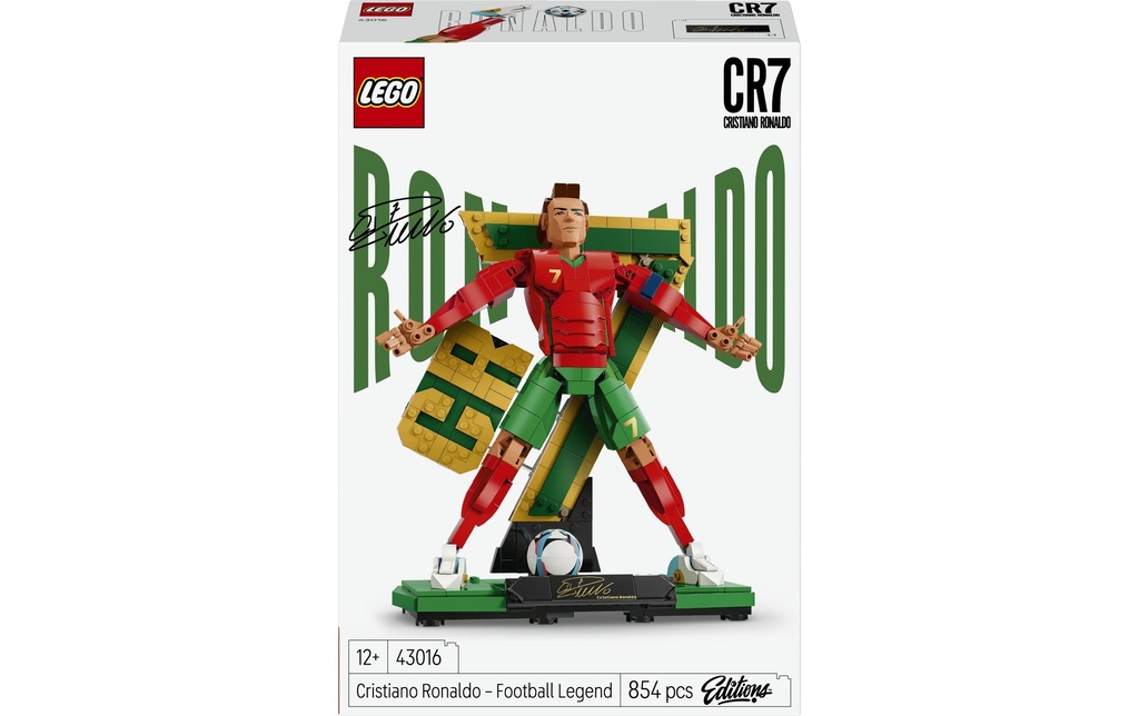 LEGO® Editions Cristiano Ronaldo – Légende du foot 43016