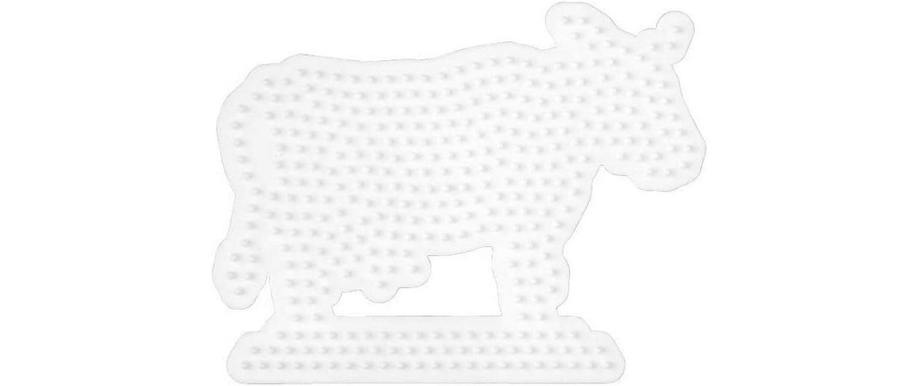 Hama Plaques pour perles à repasser Vache midi Blanc