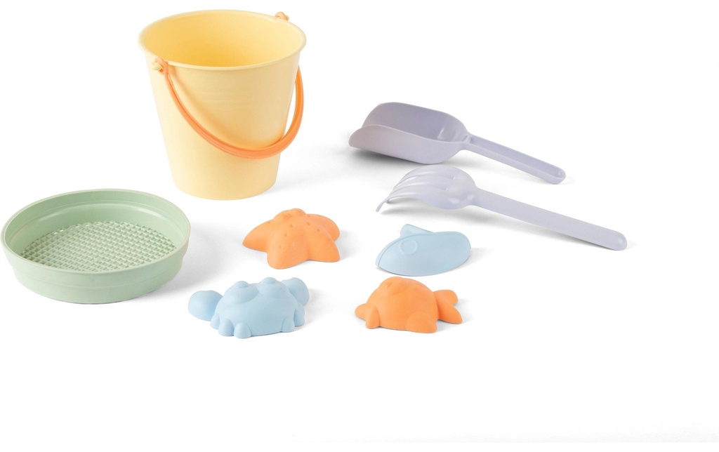dantoy Set de seaux Pastel 8 Pièce/s