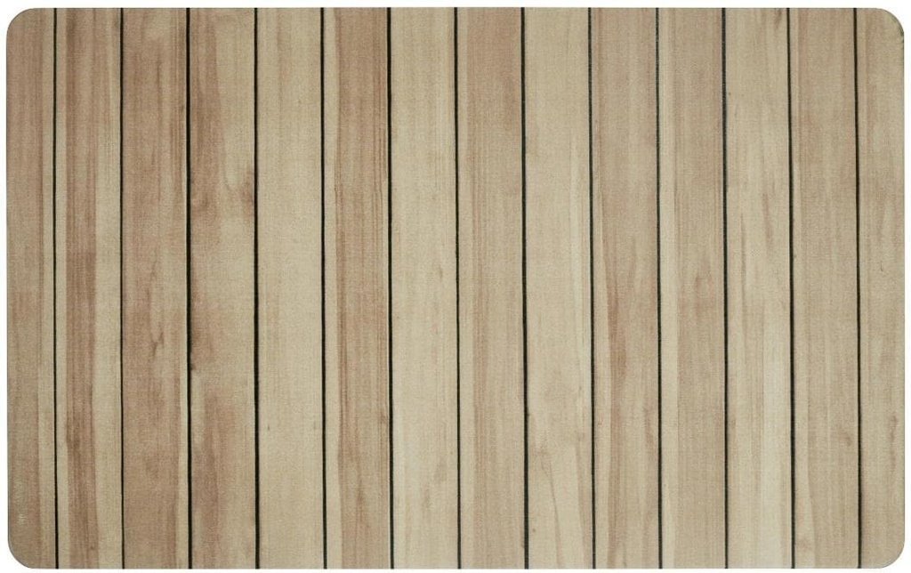 Wenko Tapis de bain Lepiana 50 x 80 cm, Brun clair