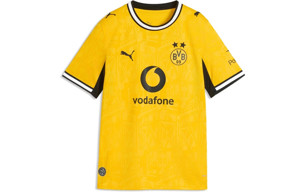 PUMA BVB Home Jersey Replica Jr, Jaune, 140