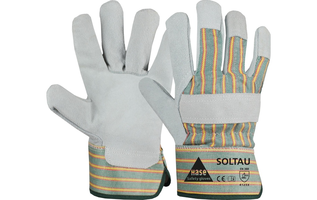 Hase Gant de travail Soltau Safety 1 paire Taille: 7, Blanc
